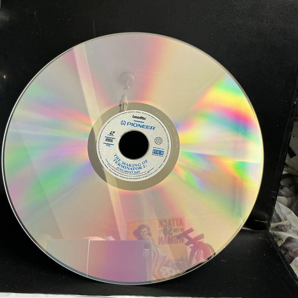 Terminator 2: Judgment Day (SE) Arnold Schwarzenegger PAL LaserDisc
