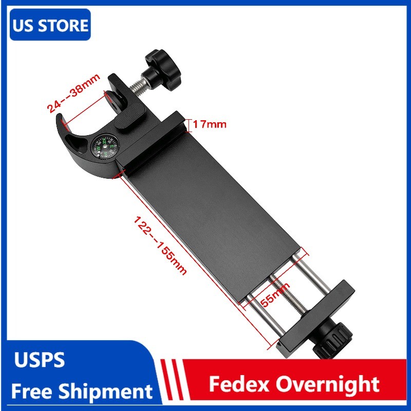NEW Pole Clamp & Compass Holder Bracket Cradle For Tablet PC GIS Data Collector