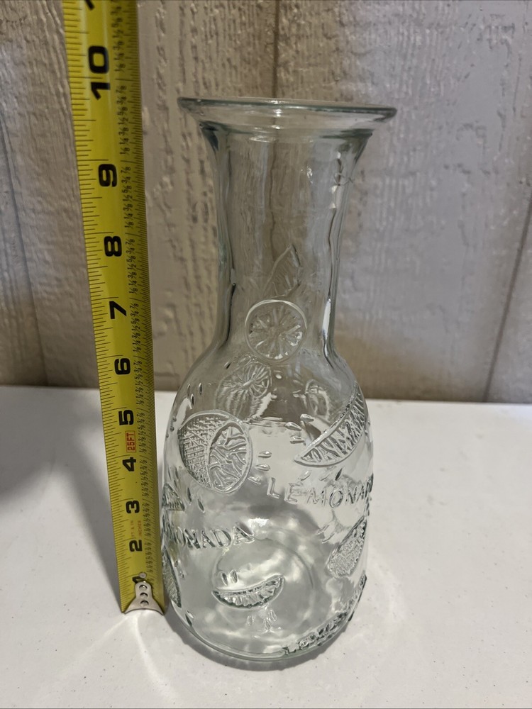 Glass Lemonade Carafe Bottle