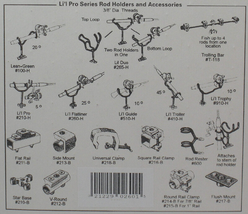 Driftmaster 209B Trio Base For Pro Rod Holder 1/2"