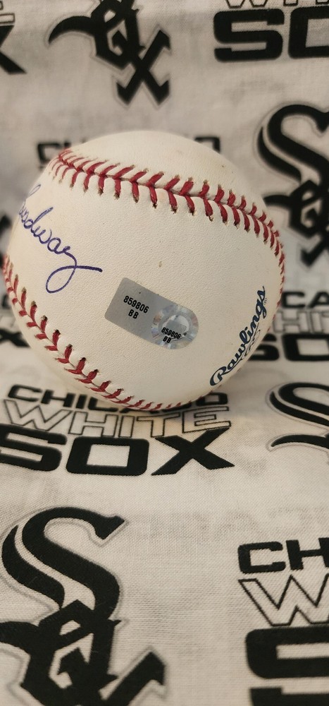 LANCE BROADWAY AUTOGRAPHED BASEBALL With MLB Hologram 2008 Spring Training
