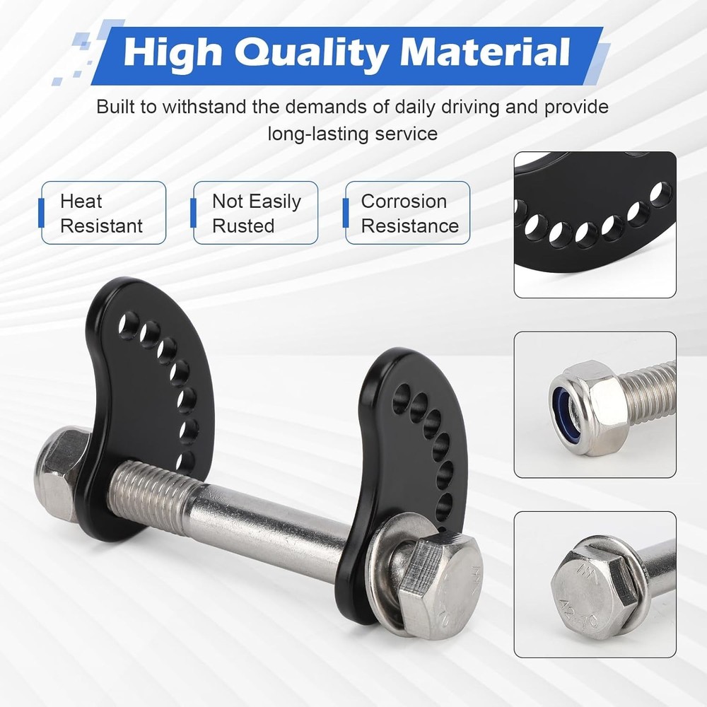 Camber Lock Alignment Fix Upper Arm Cam Bolt Kit For Chevy Silverado Sierra 1500