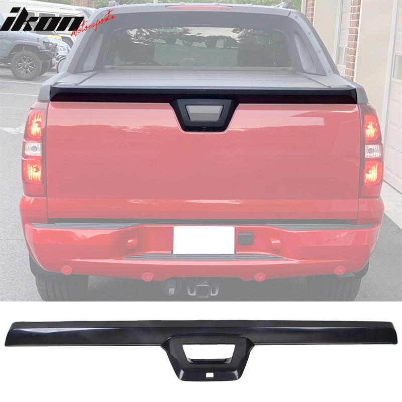 For 07-13 Chevy Avalanche Escalade EXT Tailgate Molding Trunk Protector Cover PP