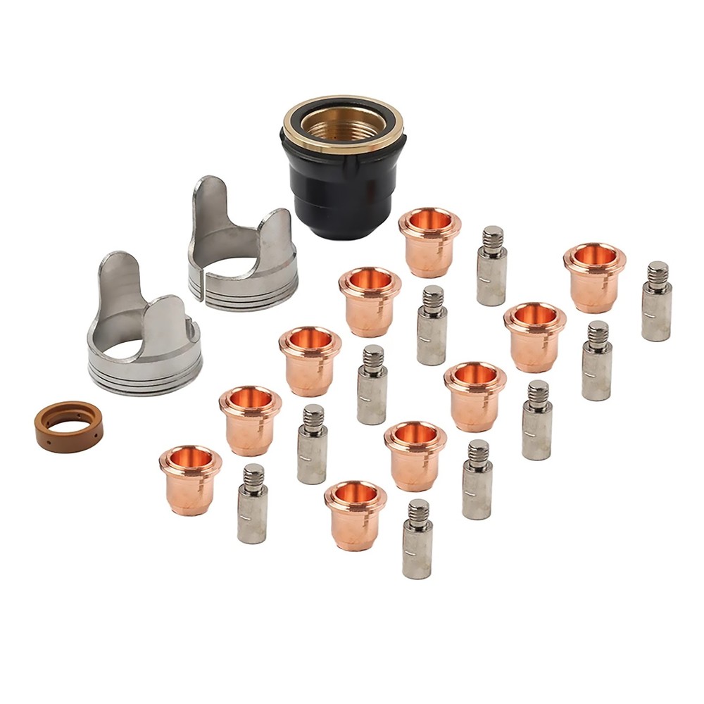 24Pcs Plasma Cutting Torch Consumables Tips For CUT-55DS Pro CUT-65DS IPT40