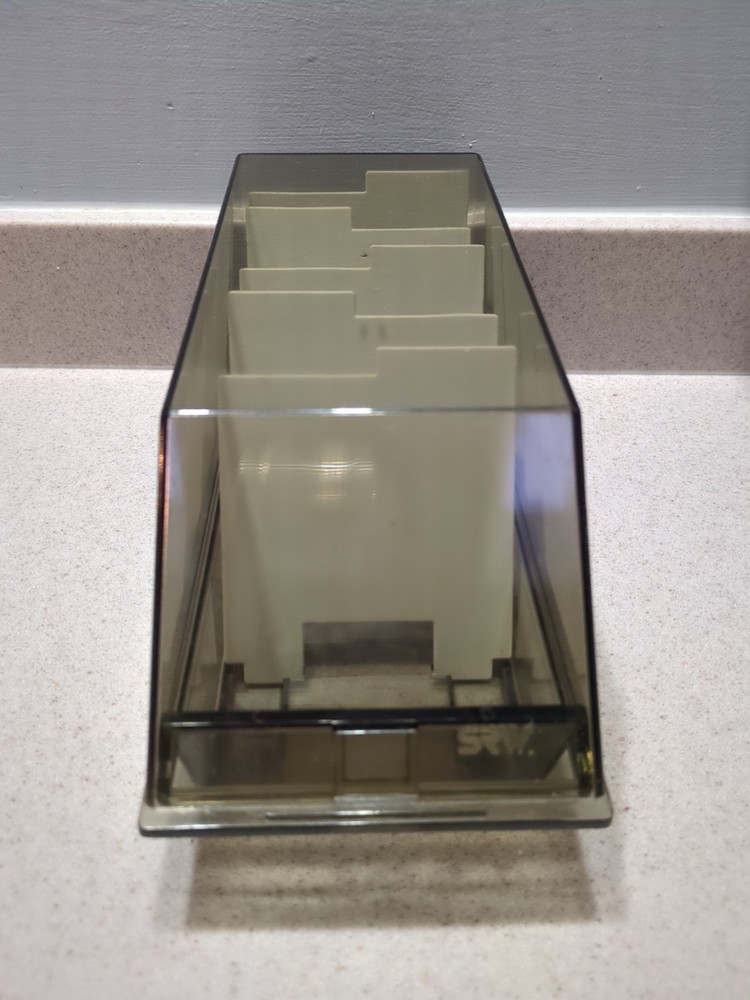 Vintage SRW 3.5” Diskette File Holder