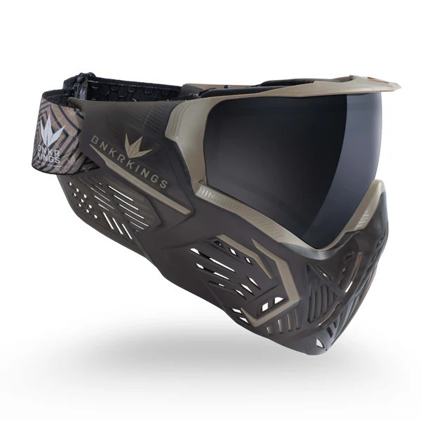 Bunkerkings CMD Paintball Mask / Goggle - Black Desert