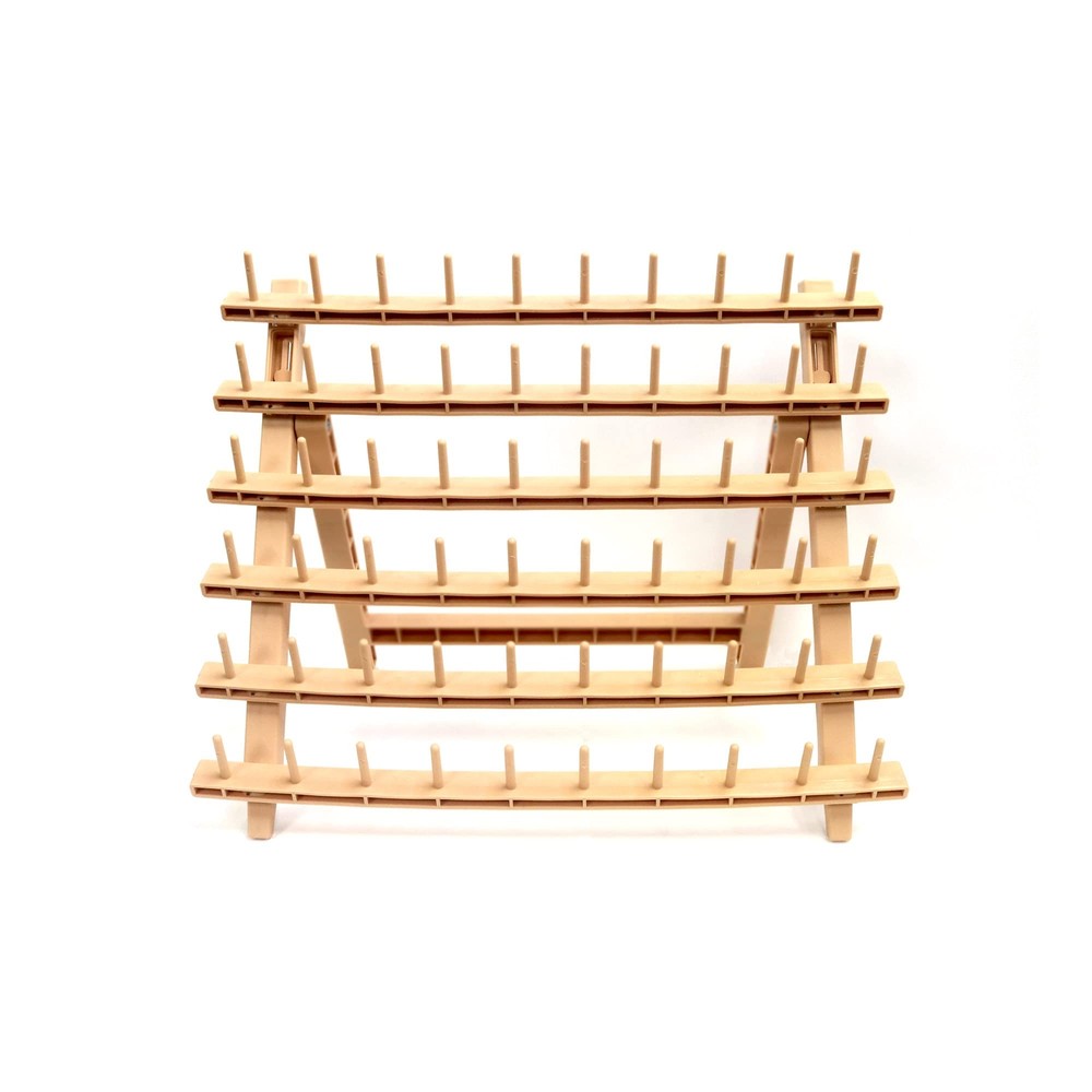 Versatile Hair Braiding Rack Self Standing Wall Mount Display Organizer 60 Sp...