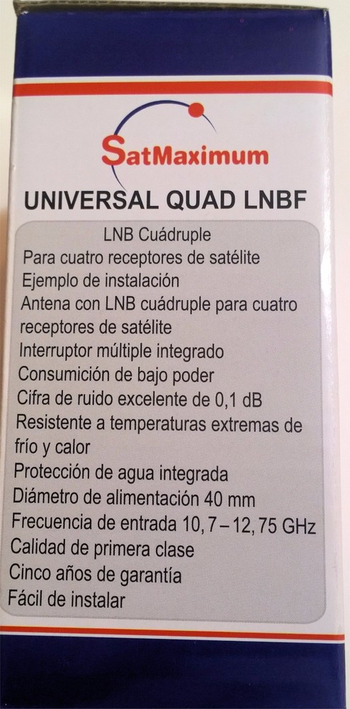 Universal Quatro LNB 0.1 db