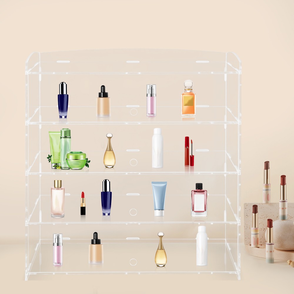 Clear Acrylic Display Case Retail Counter Display Bakery Pastry Display Case