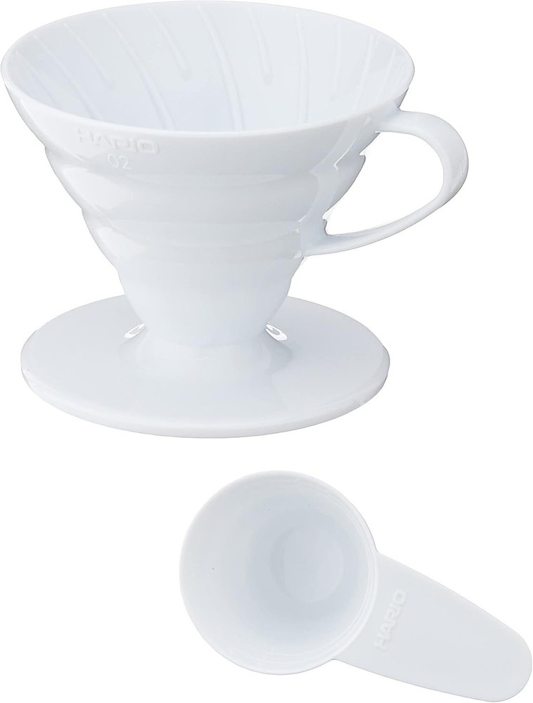 V60 Paper Coffee Filters & Plastic Coffee Dripper