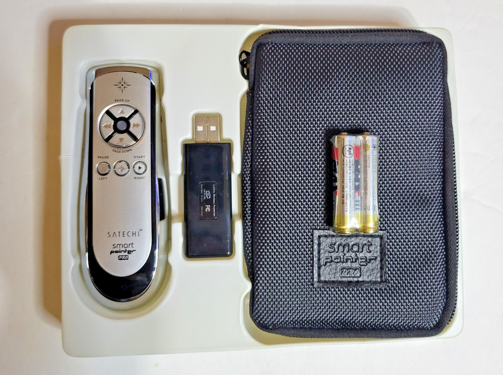 Bluetooth Wireless Presenter Pro Pointer Remote Control SP-400 NOB