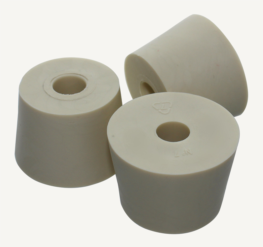 #7 Bung Drilled Rubber Stopper (Set of 3)