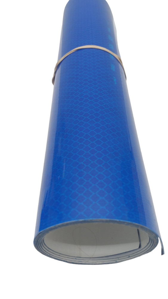 Blue Diamond Reflector Sign Plotter Cutter Vinyl Caution Tape 12" x 5' Roll
