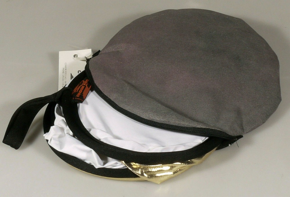 PRL) DISCOLITE 01011 GOLD WHITE REFLECTIVE PANEL 62cm REFLÉCHISSANT PANEL