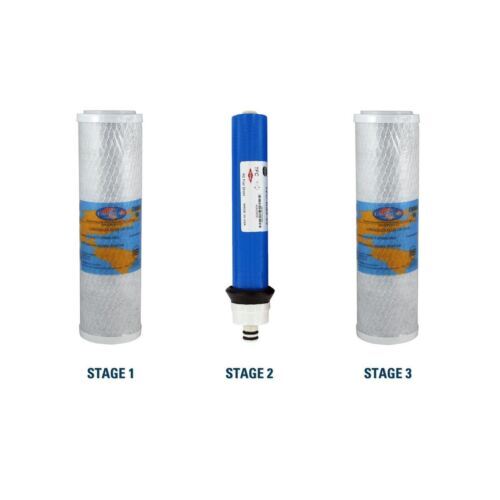 Rainsoft UF22 Compatible RO Filter Kit with Membrane