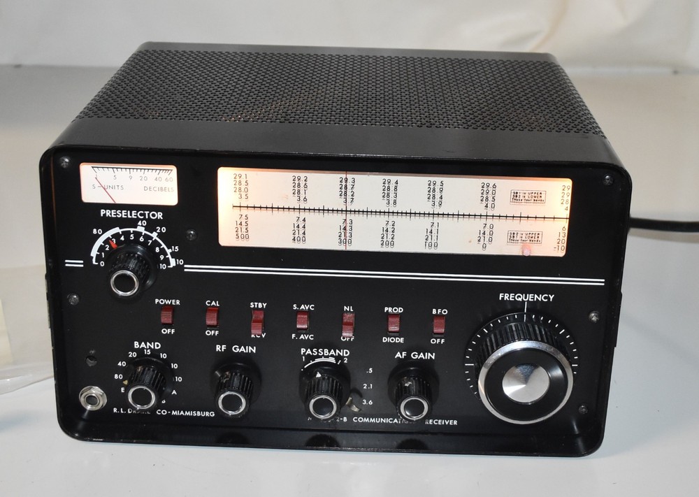 DRAKE 2-B HF RECEIVER