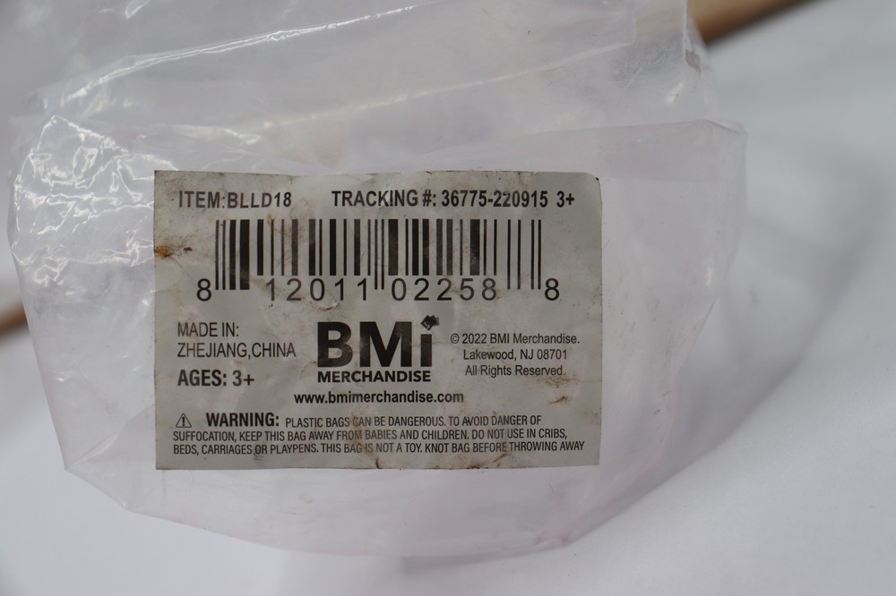 BMI Dimple Ball Deflated Red 18" BLLD18