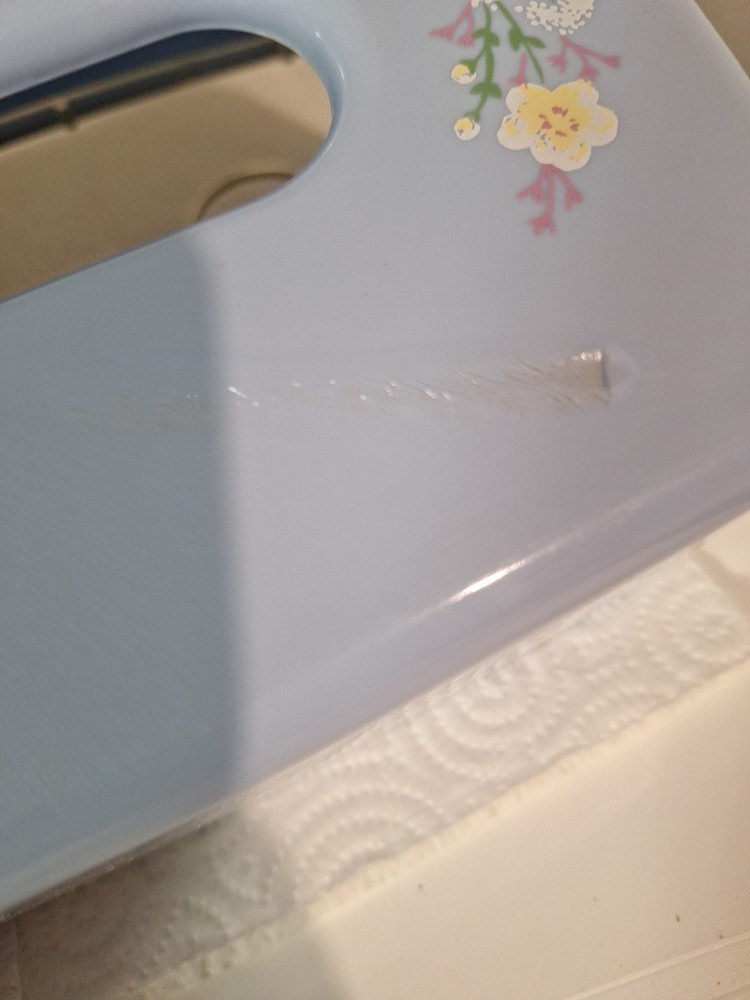 Vintage Tissue Box Holder. Used