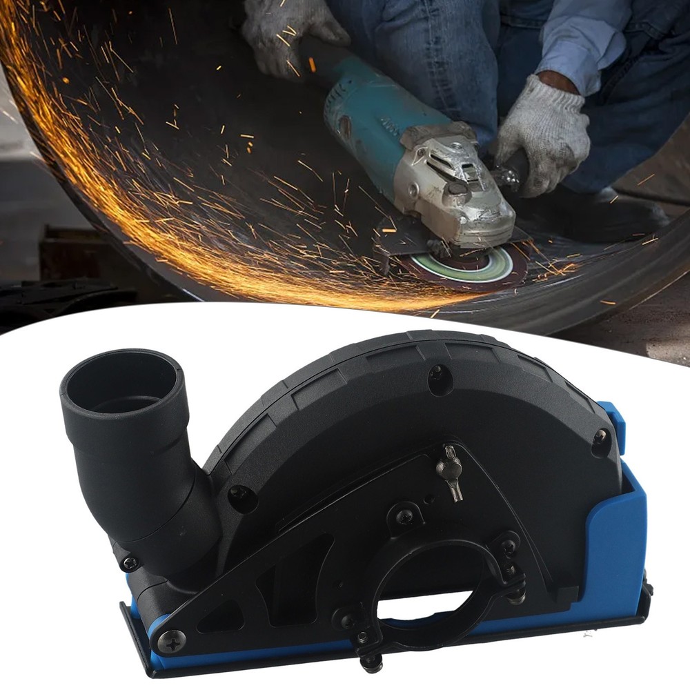 Heavy duty Slotted Dust Shroud for Angle Grinder Enhanced Dust Control System