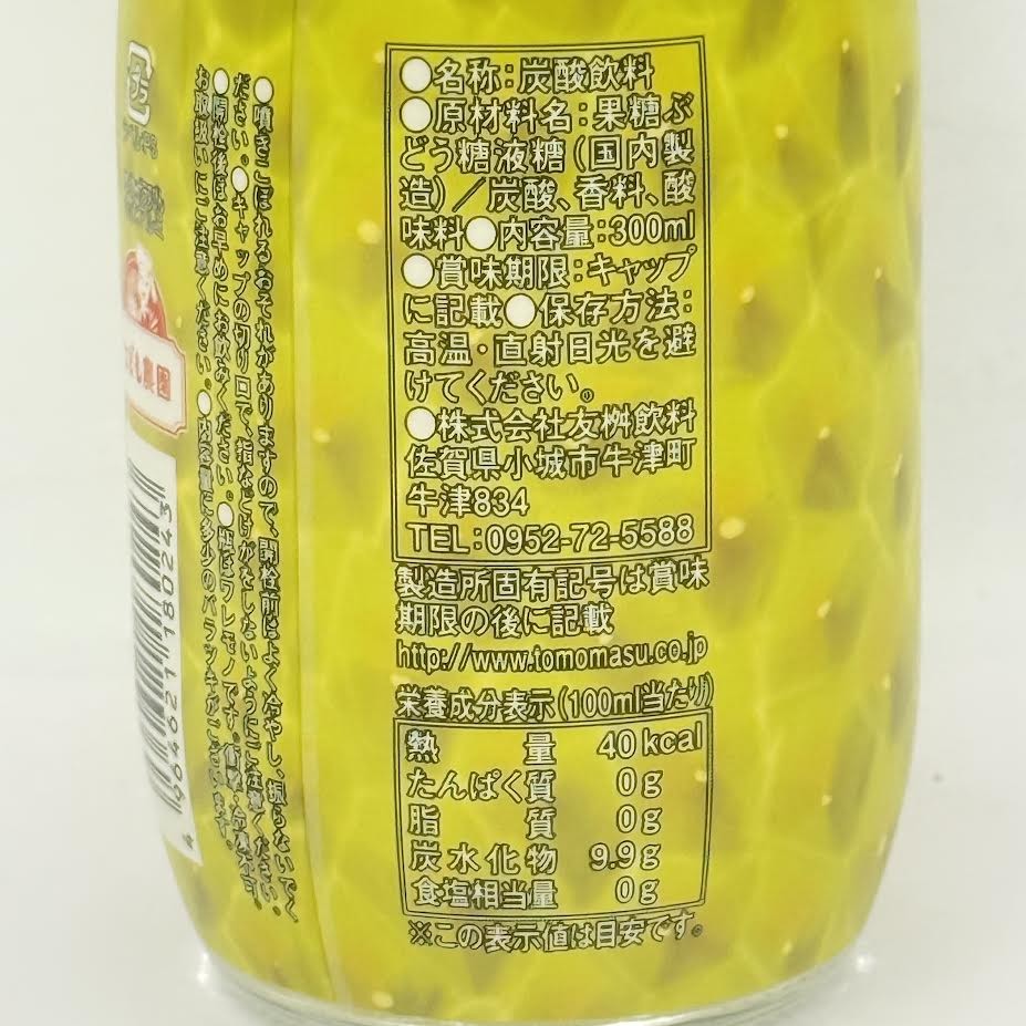 Tomomasu Durian Cider 300mlx6bottle榴槤口味飲料