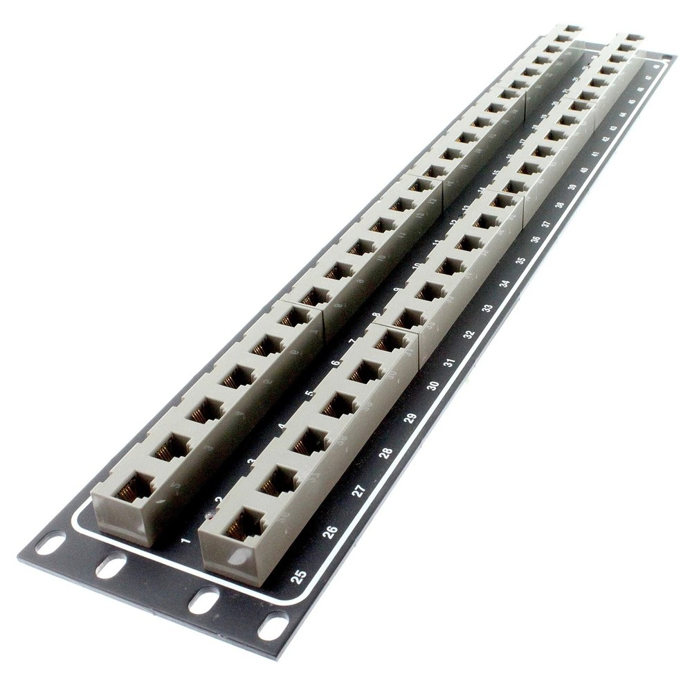 ORTRONICS OR-808004343 48-PORT HIGH DENSITY M50 TELCO PATCH PANEL