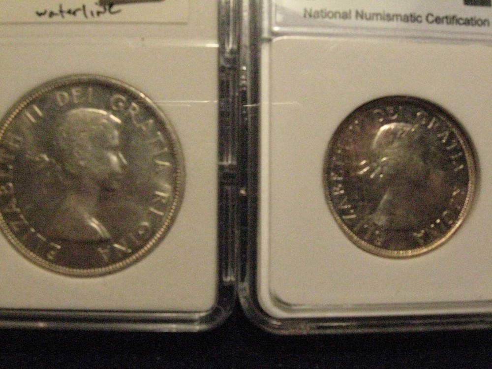 1957 Canada coin set