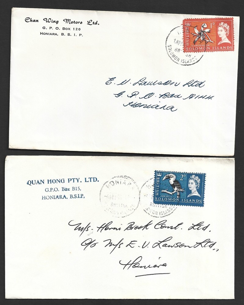 Solomon Islands 1961-69 covers (25)