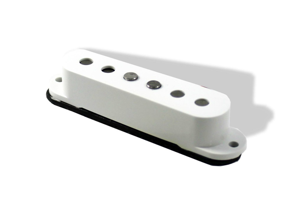 Pickup Single 6.5K Neck Staggered Pole White Bitterroot 081090WHNK