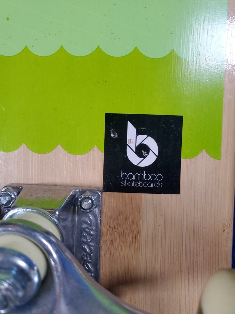 Skateboard Bamboo naturally Inspired Skateboard Read Description