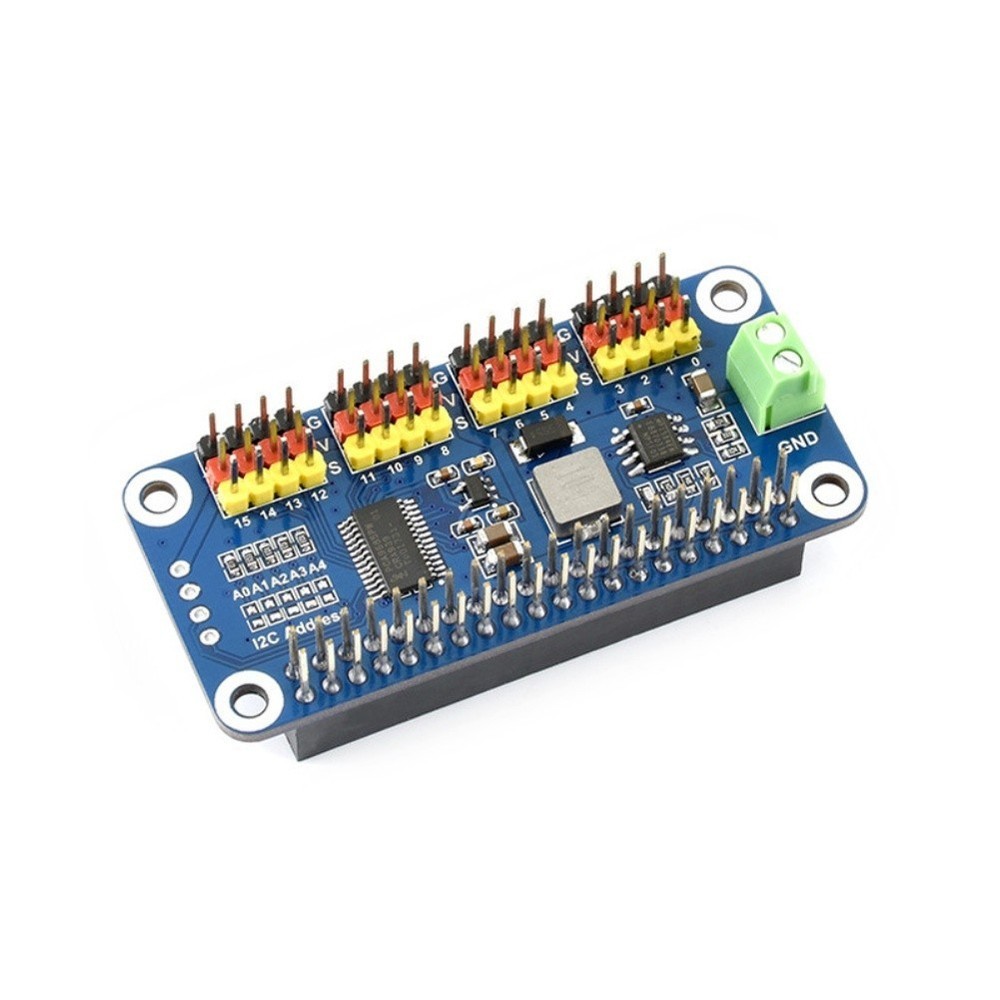16 Channel For PWM Driver Board for For robotic Arm Projects with I2C Interface