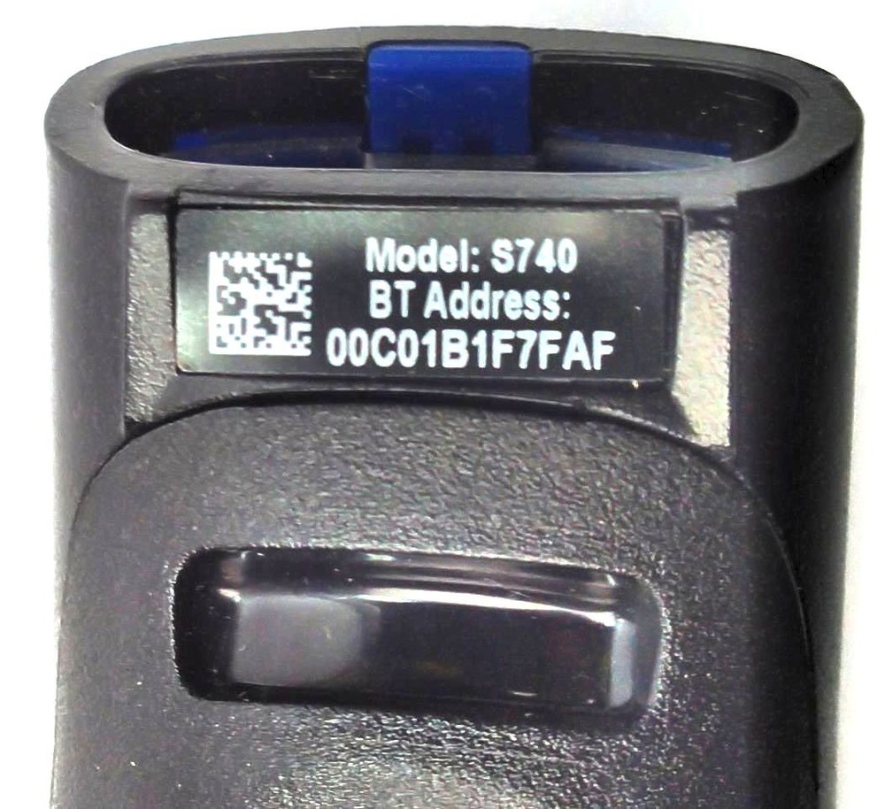 Socket Mobile S740 Barcode Reader Scanner Imager Wireless Bluetooth 0340-00473