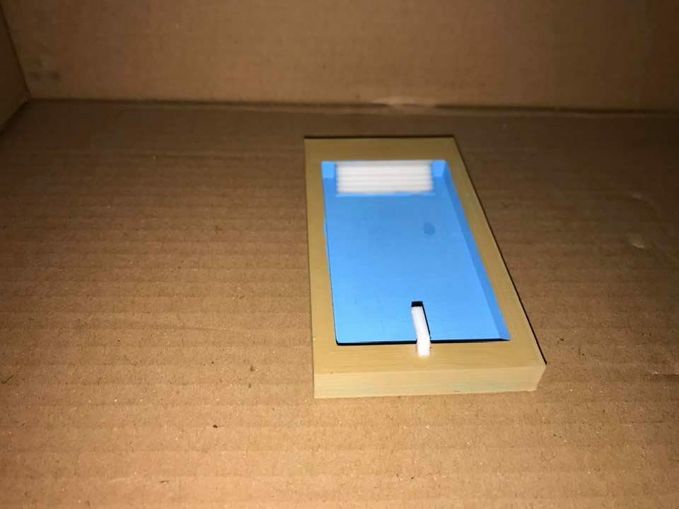 Ho 1/87 Scale Rectangular Swimming Pool Set. (Unpainted)