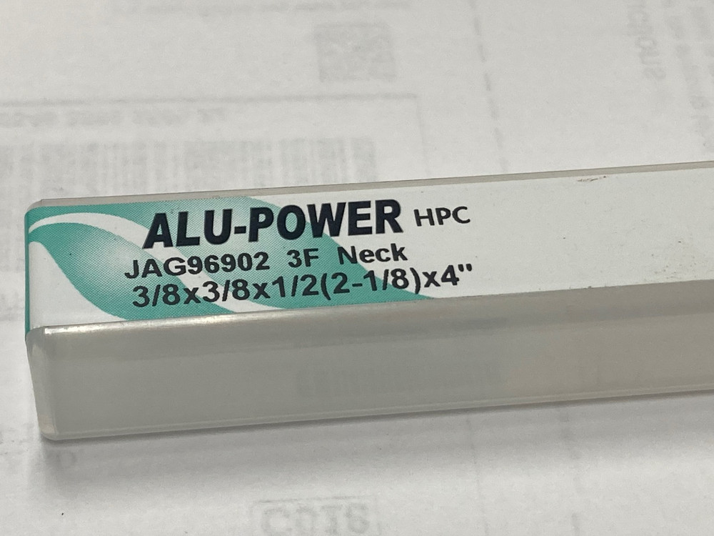 YG-1 Tool JAG96902, 3/8" Sq, CC End Mill, Solid Carbide, 3FL, Super DLC