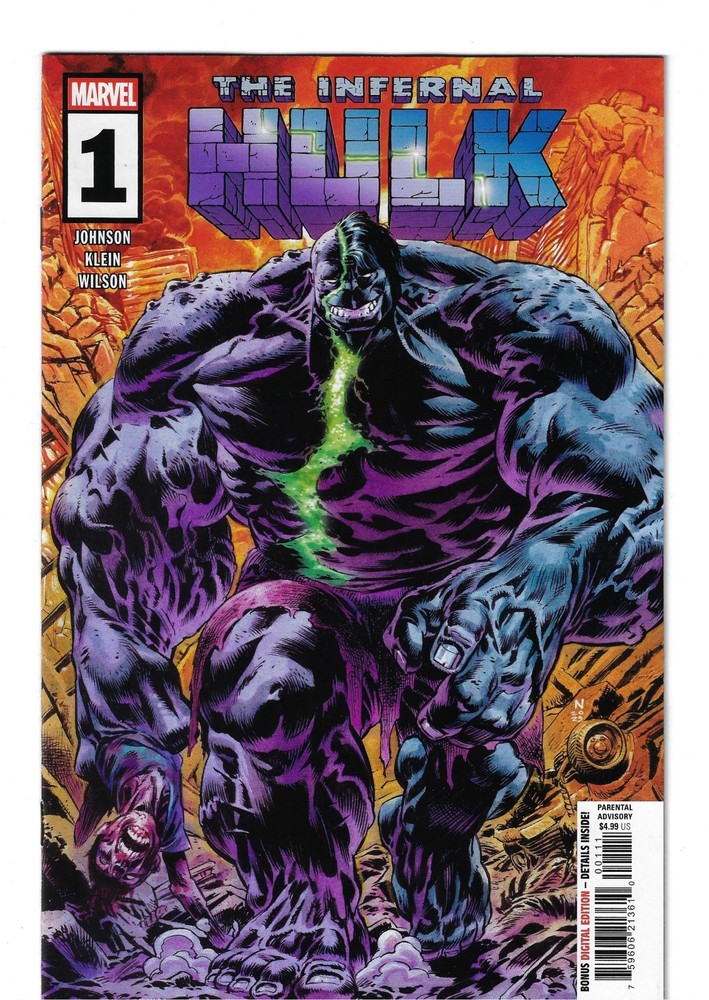 Marvel Comics Infernal Hulk NM-/M 2025