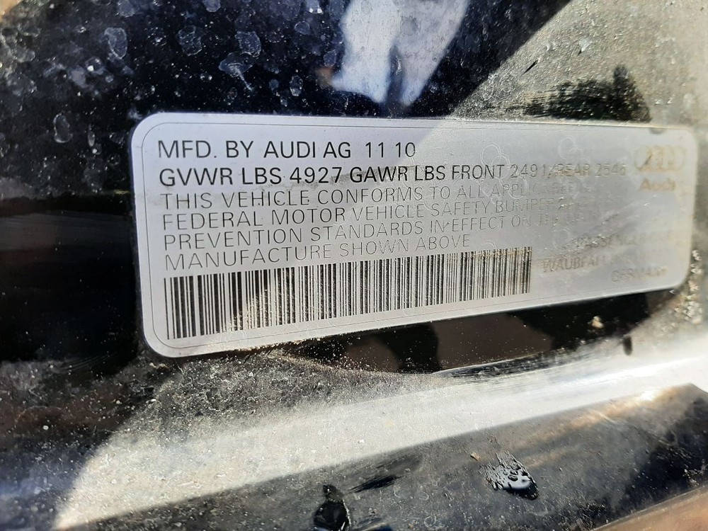 A4 AUDI 2011 High Mounted Stop Light 922519