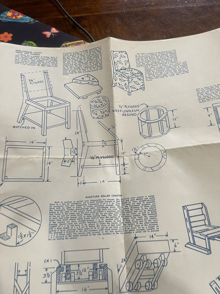 Vintage Handcraft Pattern Sheet #11