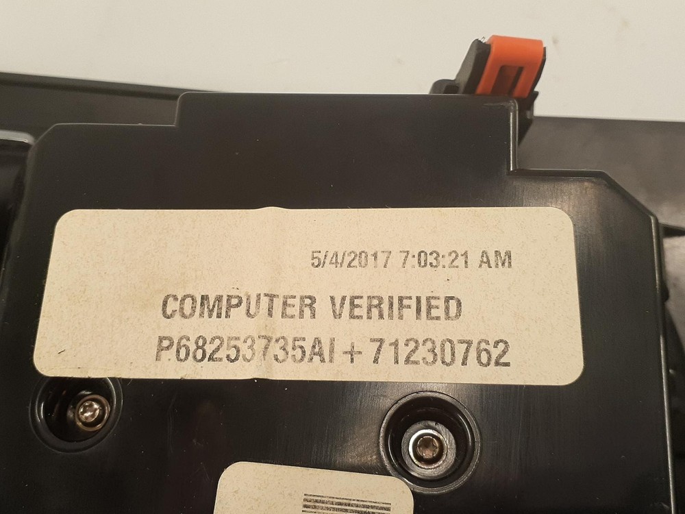 Used A/C Selector Switch fits: 2017 Dodge Durango temperature control front cont