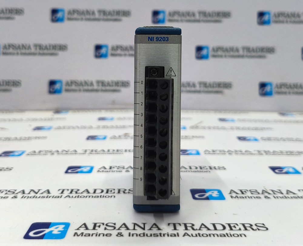 NATIONAL INSTRUMENTS NI 9203 ANALOG CURRENT INPUT MODULE
