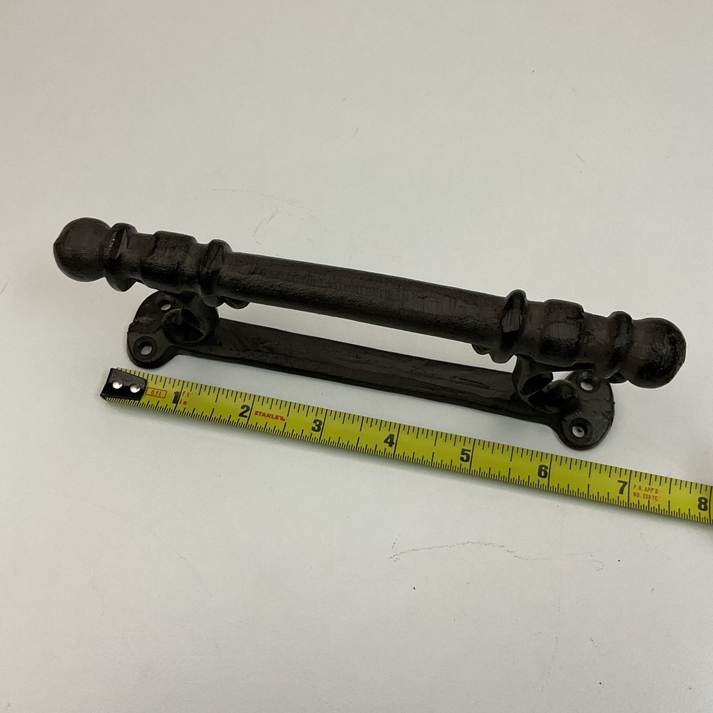 Cast Iron Decorative Door Handle Antique Rustic Style