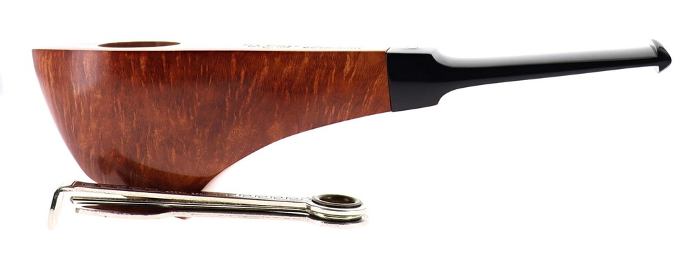 Ser Jacopo dalla Gemma Pipe SMOKES IT UNTIL IT PULLS smooth orange shape...