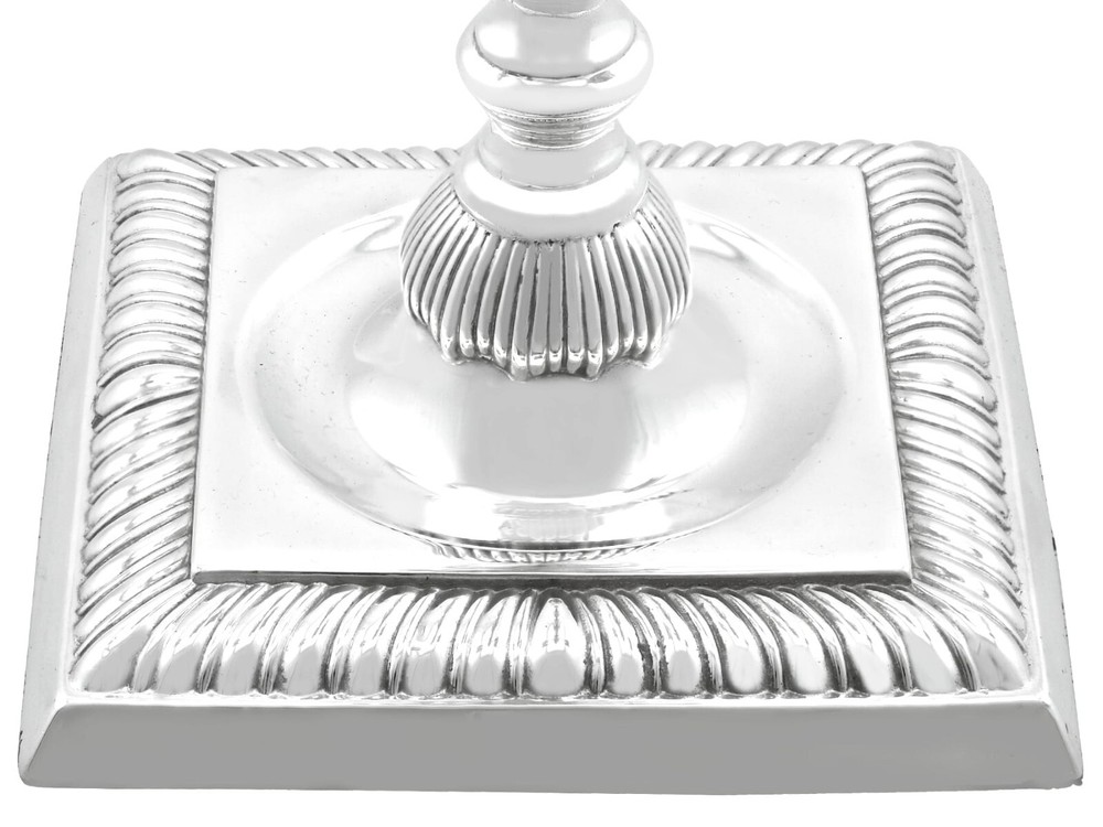 Antique Victorian Sterling Silver Candelabra