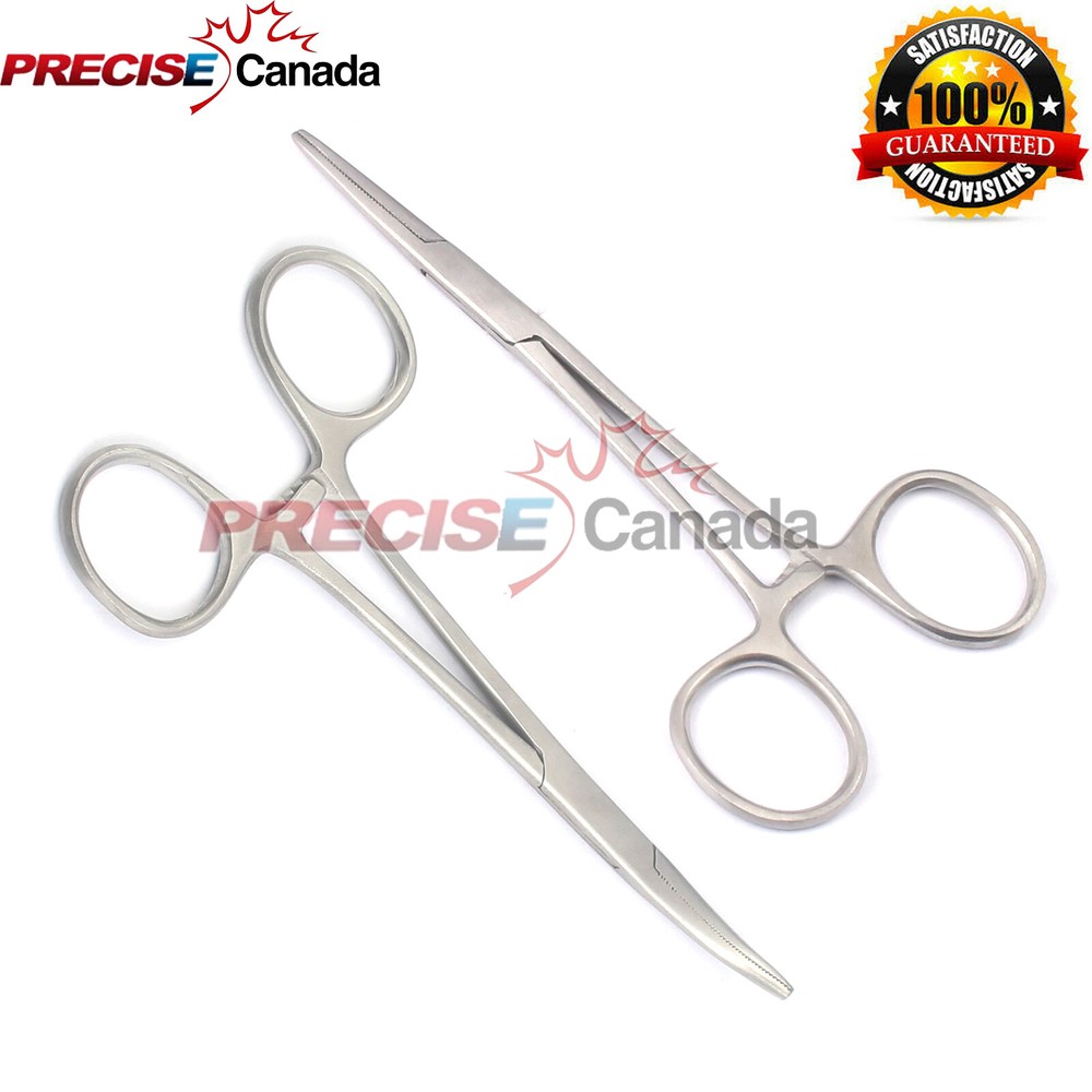Crile Hemostatic Forceps Straight & Curved 5-1/2inch