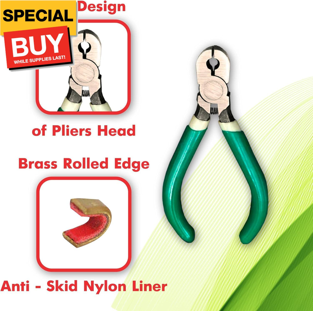 Archery Bow String Nocking Points Set – T Square Ruler, Nock Pliers with 6 Brass