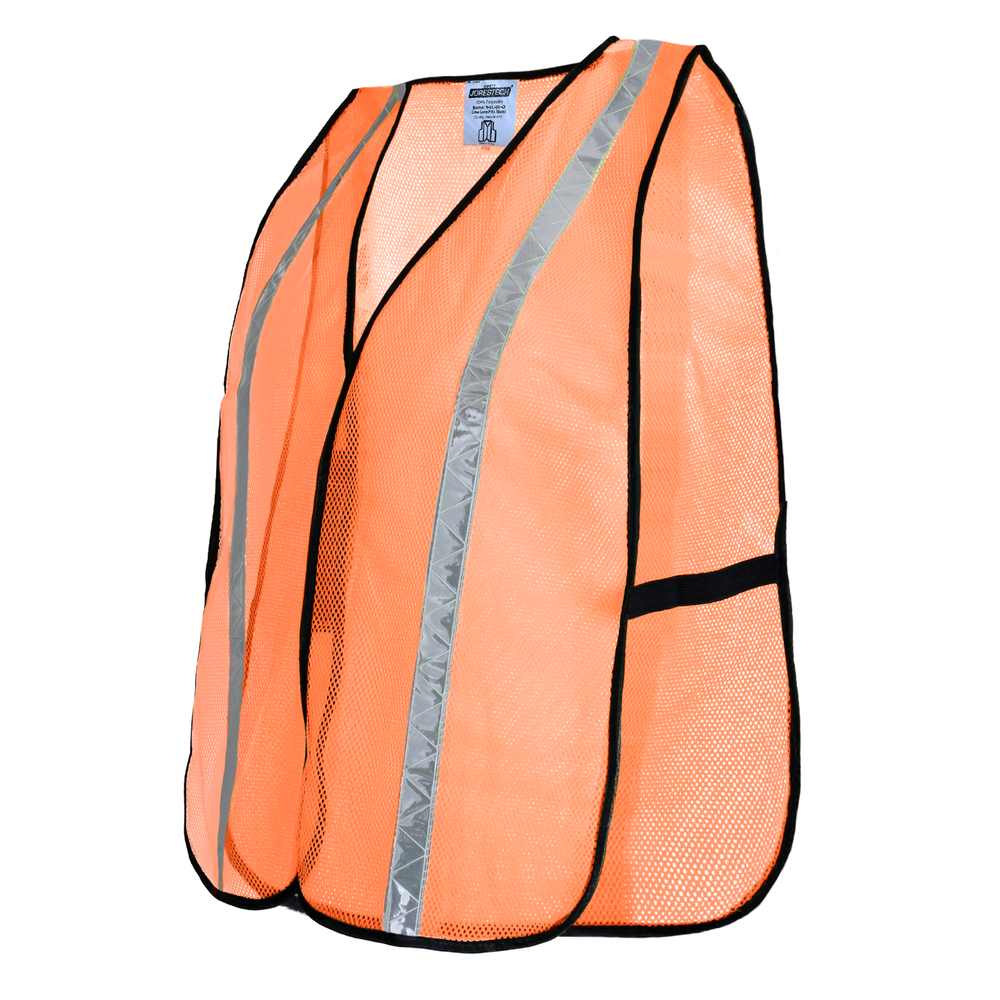 Orange Safety Vest Emergency mesh JORESTECH