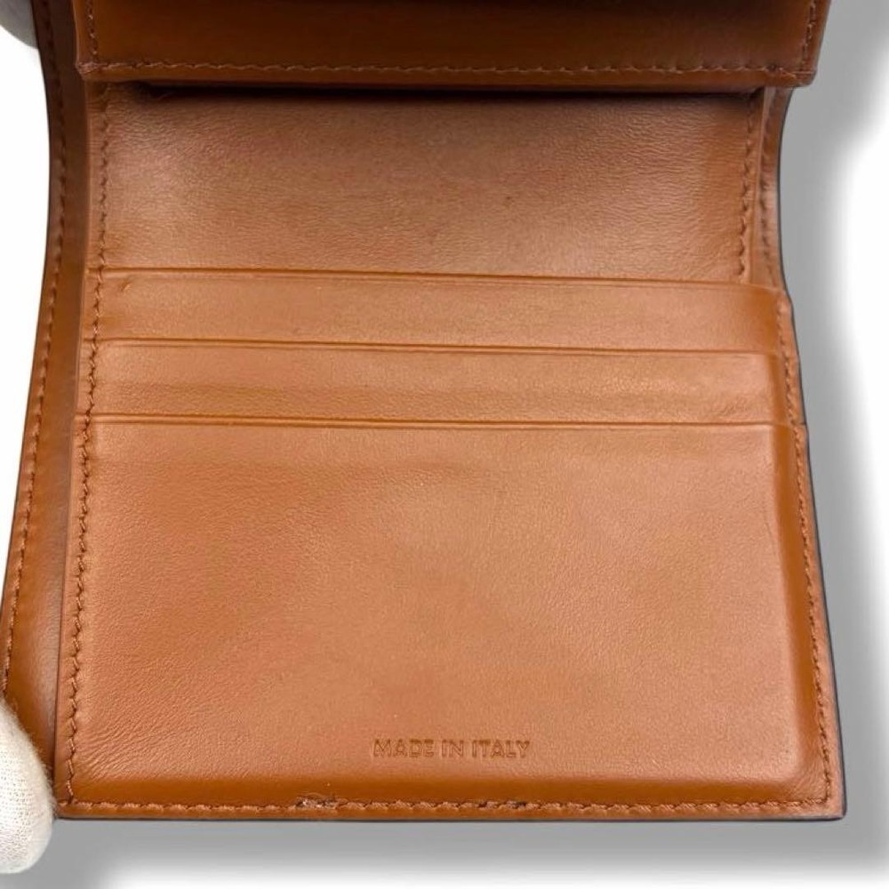CELINE Small Tri Fold Wallet Triomphe Foldable Wallet From Japan