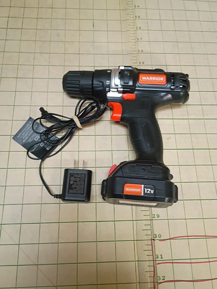 WARRIOR 12V LITHIUM Cordless 3/8 In. Drill/Driver