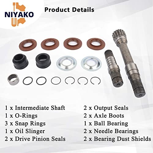 Front Right Intermediate Shaft Inner Shaft Kit Replacement# 68257420AF