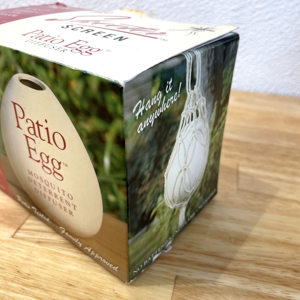 Scent Shop Skeeter Screen Patio Egg Mosquito Deterrent Diffuser