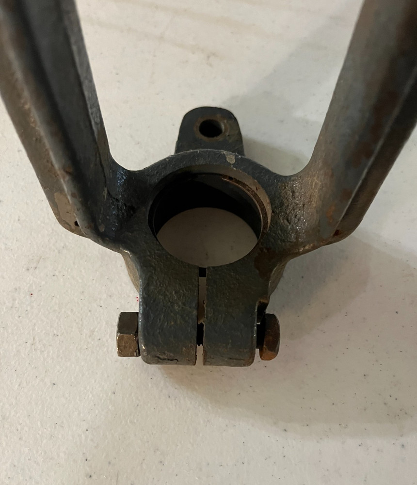 Vintage Drill press Mortising Chisel Housing Attachment 1 5/8" Bore