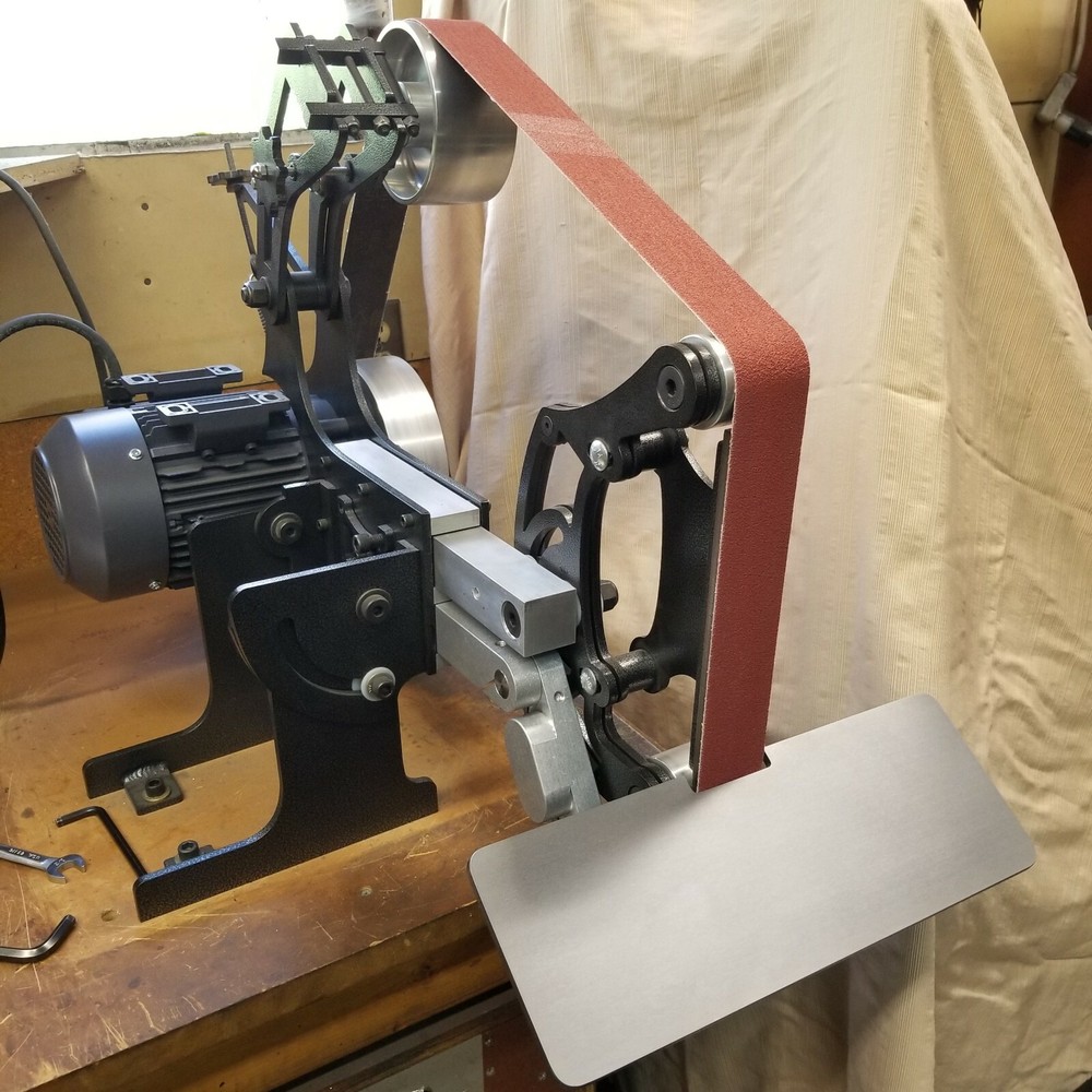 D-D Work / Tool Rest for Pheer 454 Knife Belt Grinder - 14" Table